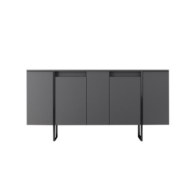 Buffet en aggloméré pieds en métal Luxe HANAH HOME