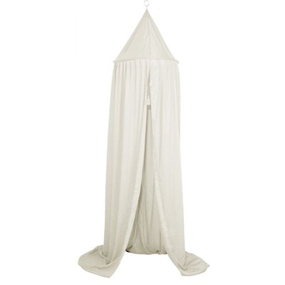 Ciel de lit bébé Pure 240 cm Soft White LITTLE DUTCH