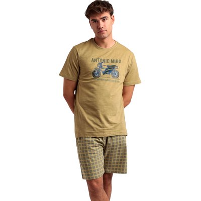 Pyjama short t-shirt Caferacer Antonio Miro ADMAS