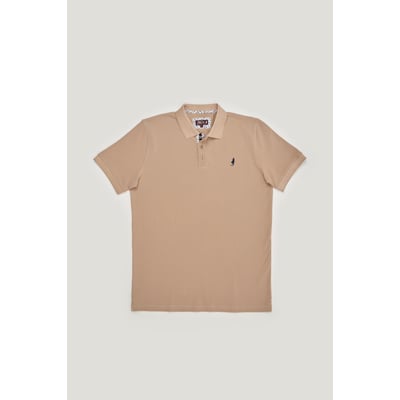 Polo avec un imprimé sous col MCS