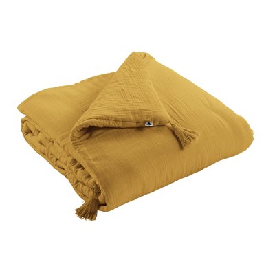Edredon Boutis gaze de coton Collection Gaia EDEN