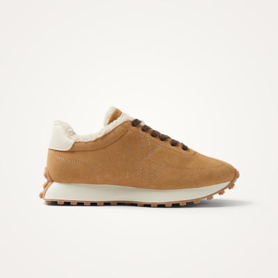 Baskets monogramme à lacets avec semelle running FLOW Plush VANESSA WU