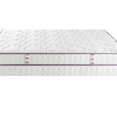 Ensemble matelas latex ferme et sommier, Happy Lit MERINOS