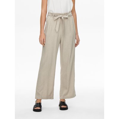 Pantalon large, taille haute JDY