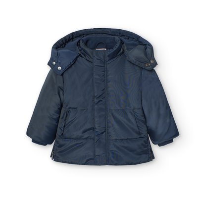 Parka à capuche et fermeture zippée BOBOLI