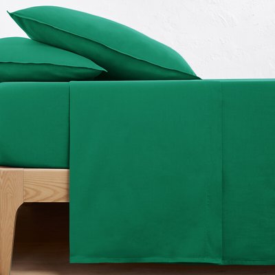 Drap plat uni en coton lavé, Scenario LA REDOUTE INTERIEURS