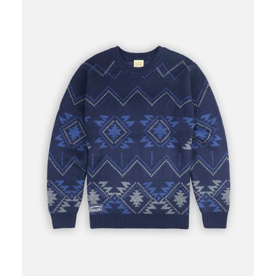 Pull jacquard épais LANDSCAPE OXBOW
