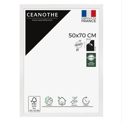 Cadre Photo Design 50x70 Cm Bois Reconstitué Fsc ETERNEL CEANOTHE