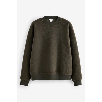 Sweatshirt à col zippé polaire NEXT