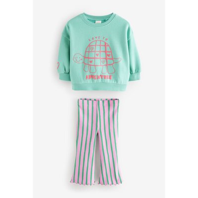 Legging évasé et sweat, ensemble NEXT