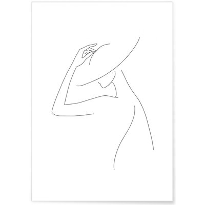 Affiche Line Art Women 3 L'AFFICHERIE
