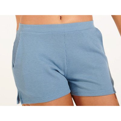 Short en  maille côtelée homewear Pike Passion BANANA MOON