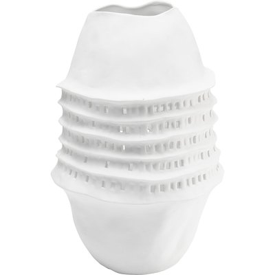 Vase anémone 39cm blanc KARE DESIGN