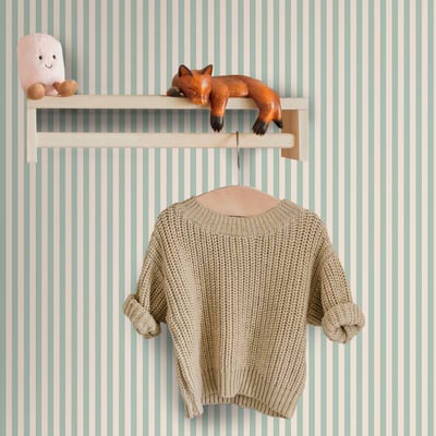 Papier peint petites rayures vintage SUPERFRESCO EASY