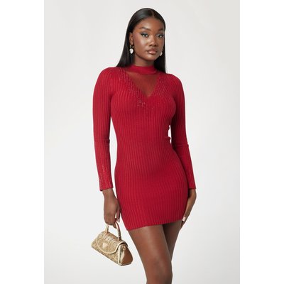 Robe pull moulante courte on sale
