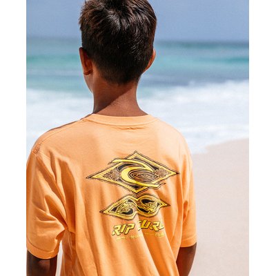 T-shirt RAW ENERGY DOLPHIN TEE - BOY RIP CURL
