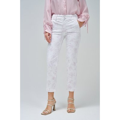 SECRET CHINO PUSH IN CROPPED SLIM SALSA JEANS