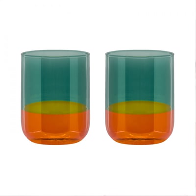 Verre Bicolore lot de 2 REMEMBER