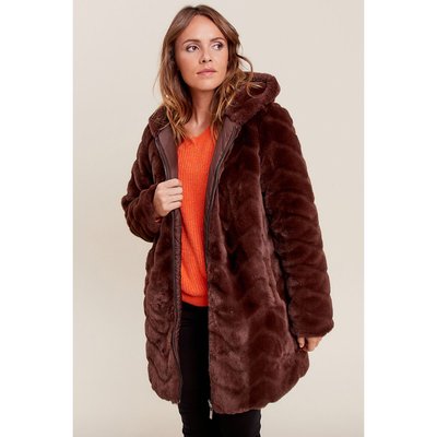 Doudoune femme marron foncé discount