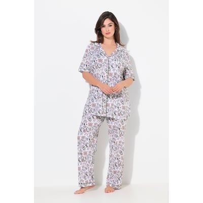Pyjama 2 pièces imprimé floral ULLA POPKEN