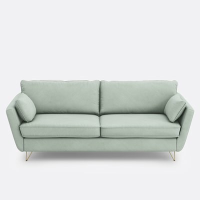 Sofá-cama em algodão/linho, 4/5 lugares, Niamo LA REDOUTE INTERIEURS
