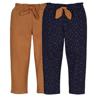 Lot de 2 joggings en molleton LA REDOUTE COLLECTIONS