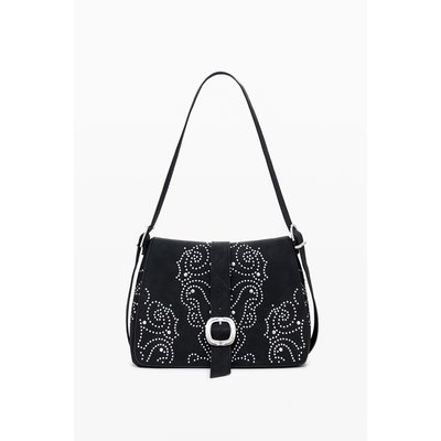 Petit sac bandoulière effet cuir à clous DESIGUAL