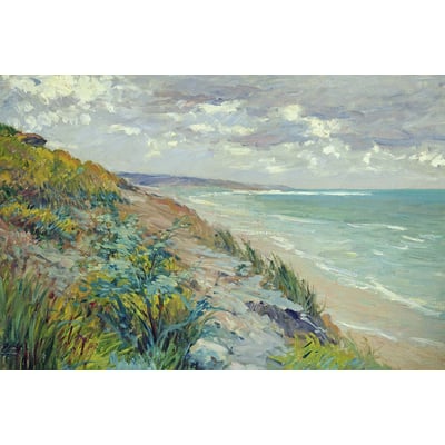 Tableau les falaises de trouville par gustave caillebotte HEXOA