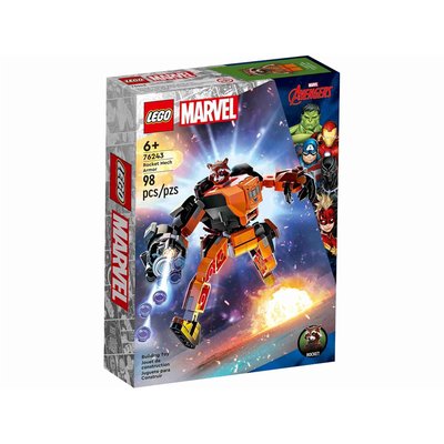 Marvel L'armure robot de Rocket LEGO