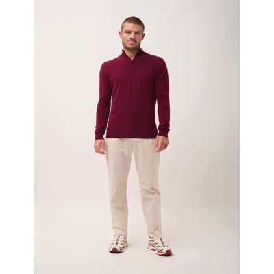 Pull Camionneur Bordeaux Bradley JUST CASHMERE