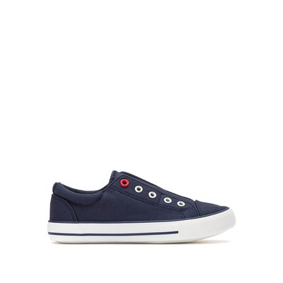 Unifarbene Canvas-Sneakers, Schlupfform LA REDOUTE COLLECTIONS