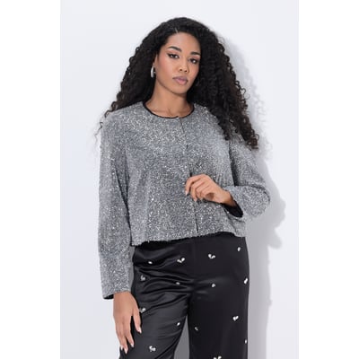 Veste en tissu bouclé pailleté ULLA POPKEN