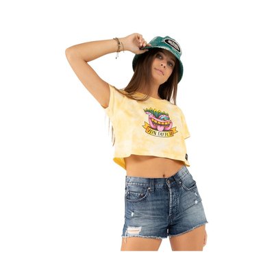 Crop Top en coton Tika VON DUTCH