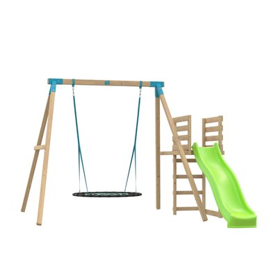 Station balançoire nid et toboggan ALYSSE TP TOYS