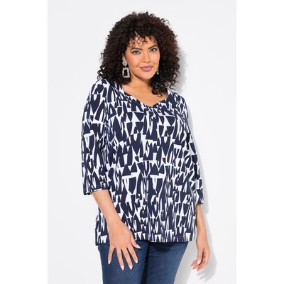 T-shirt coupe évasée, motif voiliers ULLA POPKEN