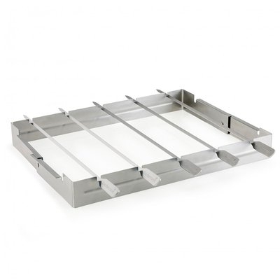 Support + 5 brochettes pour barbecue BARBECOOK
