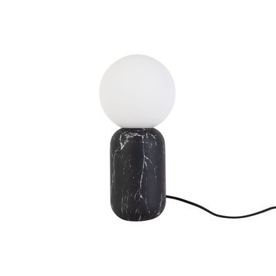 Lampe à poser design boule Gala effet marbré PRESENT TIME
