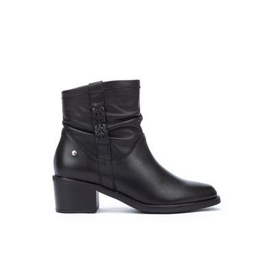 Bottines à talon cuir BACAROT PIKOLINOS