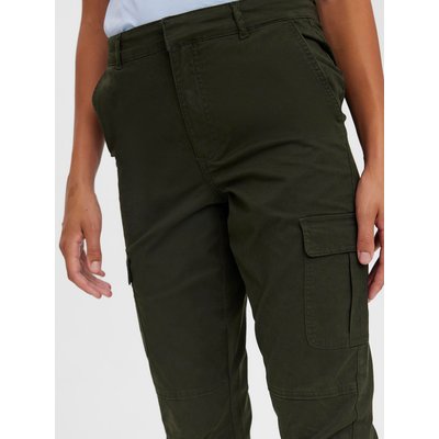 VMMAYRA Taille moyenne Pantalons de survêtement Pantalon cargo VERO MODA