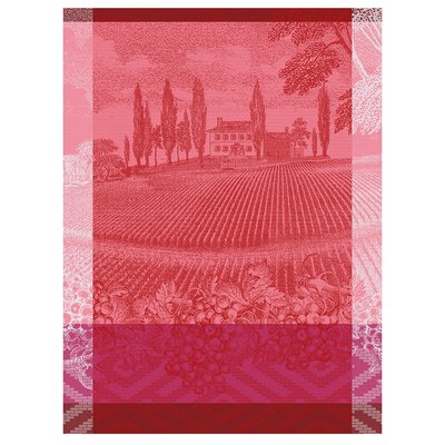 Torchon en Coton, VIGNOBLE LE JACQUARD FRANCAIS