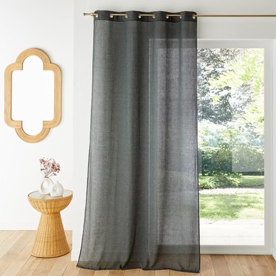 Voilage polyester et lin oeillet Aron LA REDOUTE INTERIEURS