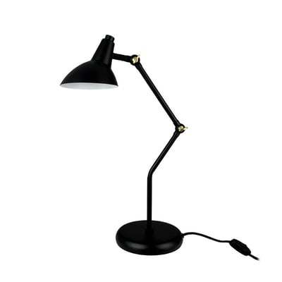 Lampe à poser Vela noire en métal GU10 DYBERG LARSEN