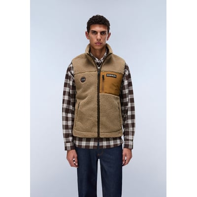 Polaire sherpa sans manches zippée, Yupik NAPAPIJRI