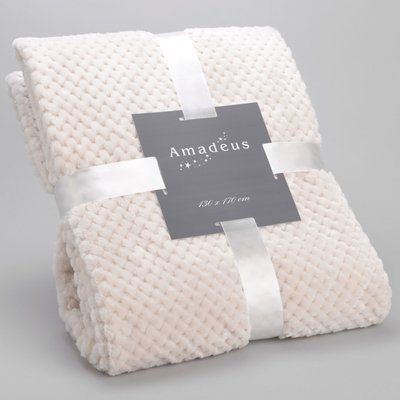 Plaid   crème 170x240 cm-DAMIER AMADEUS