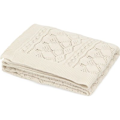 Couverture bébé en tricot Pointelle CAM CAM
