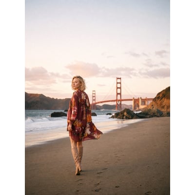 Robe de grossesse et allaitement Elisabeth CACHE COEUR