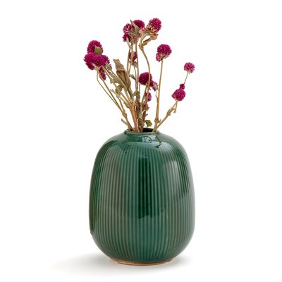 Vase en céramique H.16 cm, Estria LA REDOUTE INTERIEURS