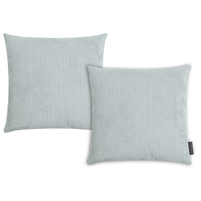 Housses de coussin velours cotelé INGA- Lot de 2 MAGMA HEIMTEX