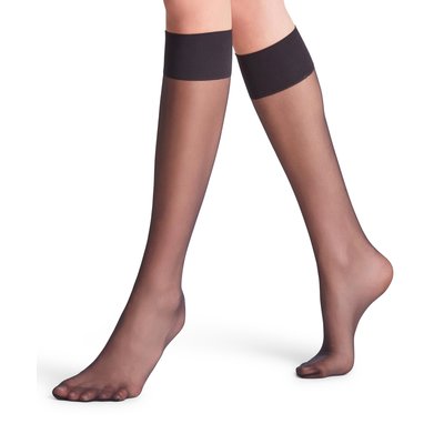 Mi-bas Pure Matt 20 Fibre artificielle Transparent FALKE