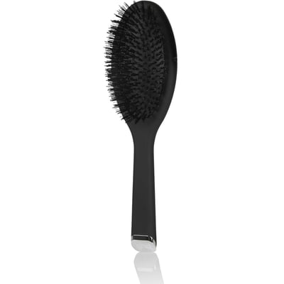 Brosse à cheveux ovale - the dresser : poils antistatiques pour un démêlage doux et une finition brillante. GHD
